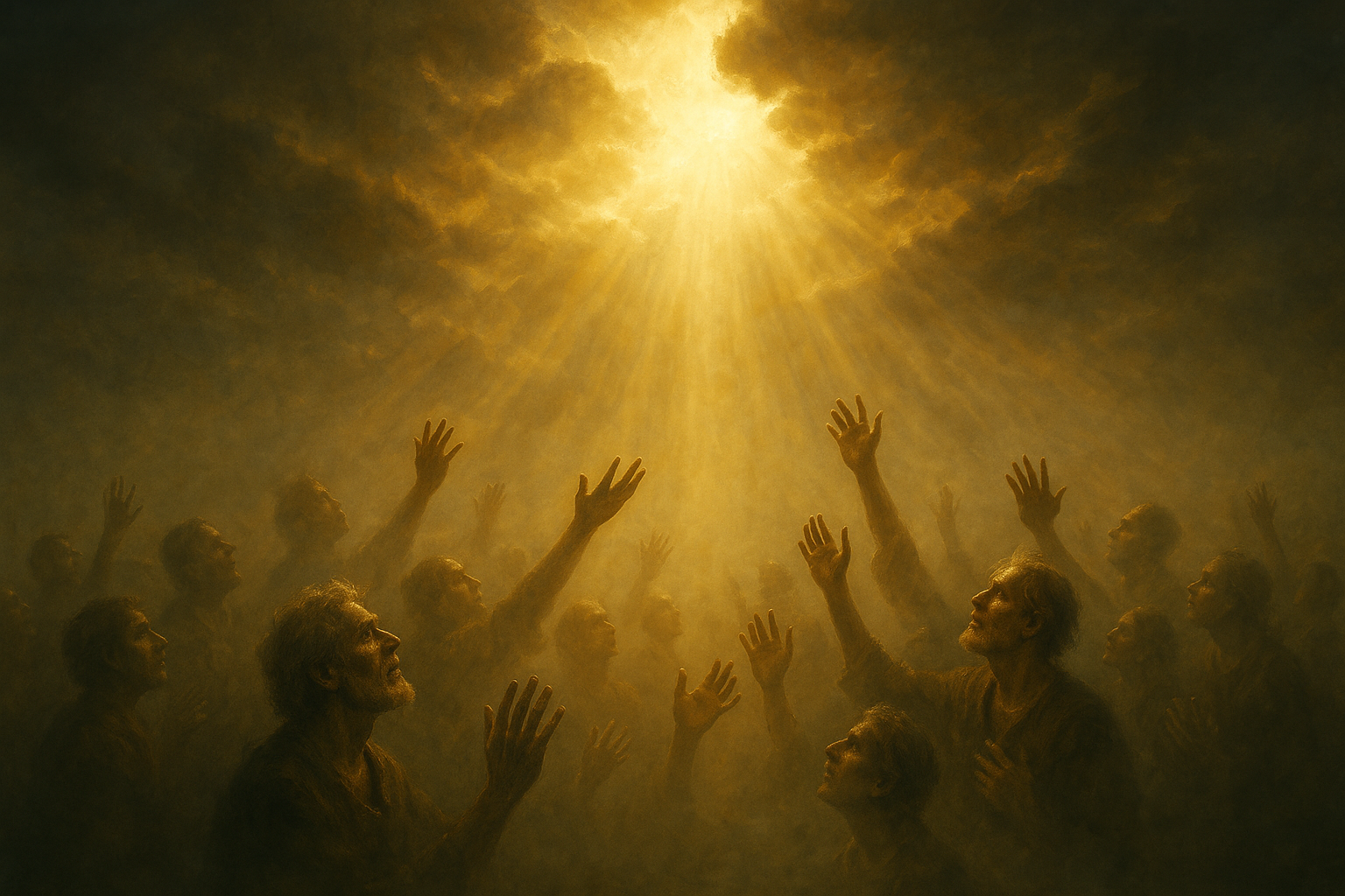 Stained glass window depicting a dove